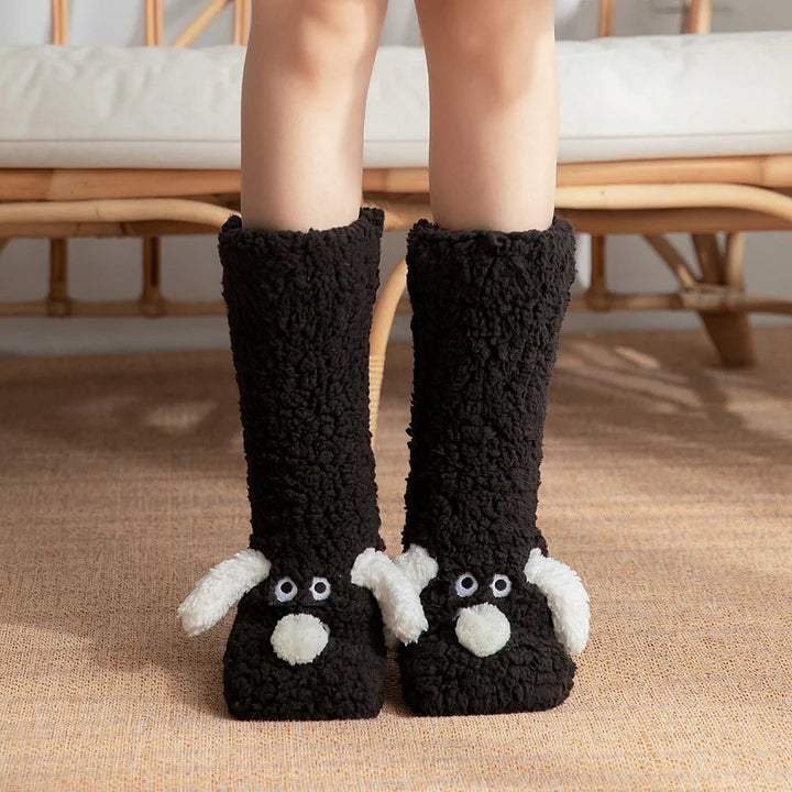 2026 New 3D Animal Plush Floor Socks🧦