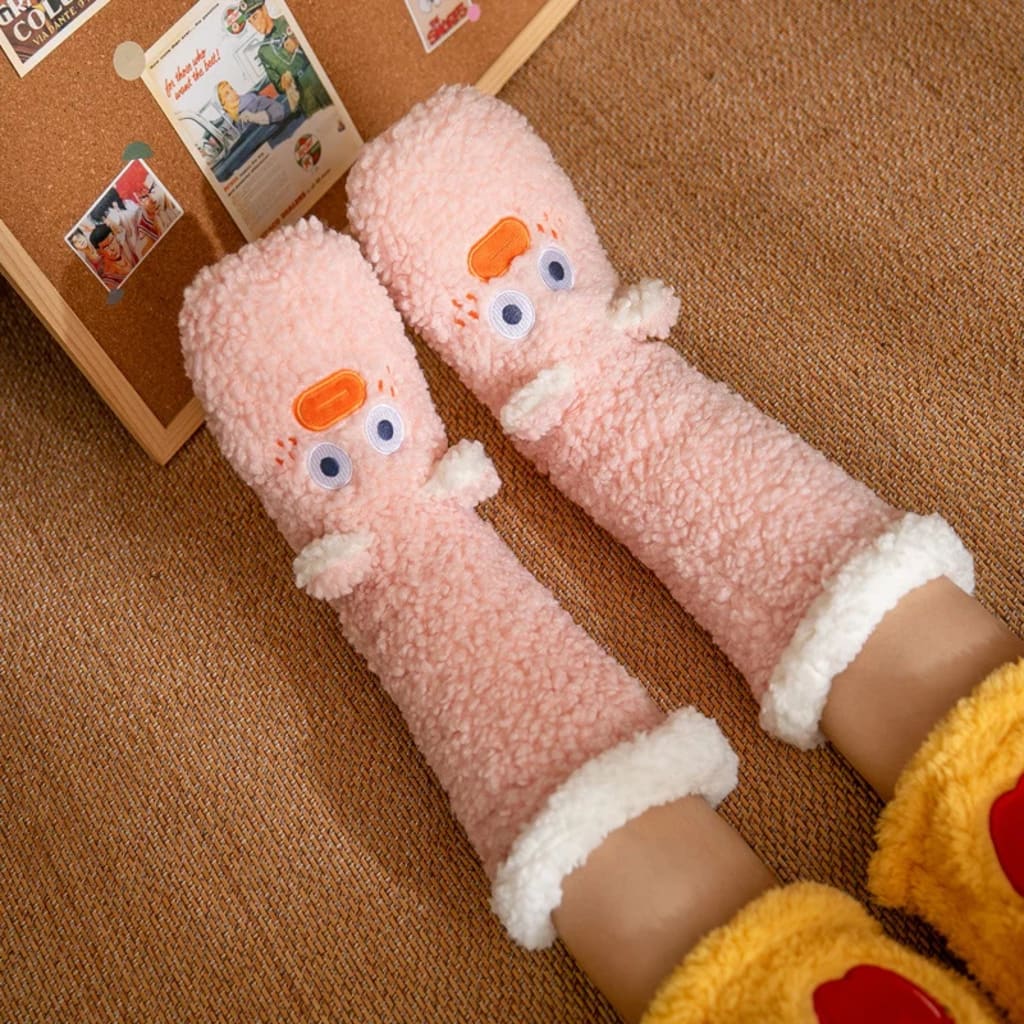 2026 New 3D Animal Plush Floor Socks🧦