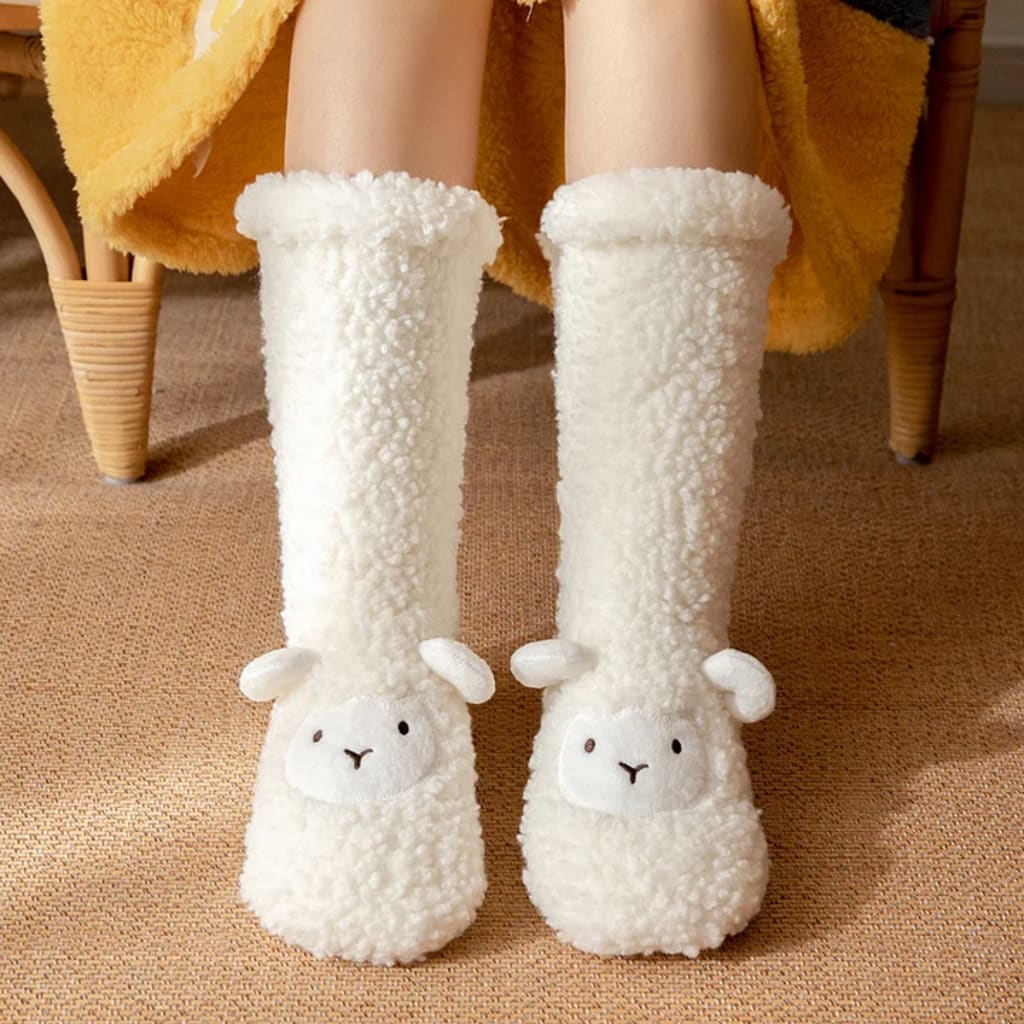 2026 New 3D Animal Plush Floor Socks🧦