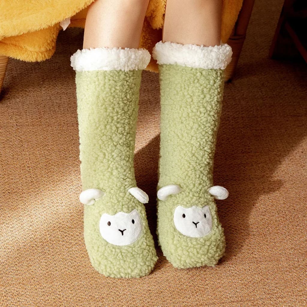 2026 New 3D Animal Plush Floor Socks🧦