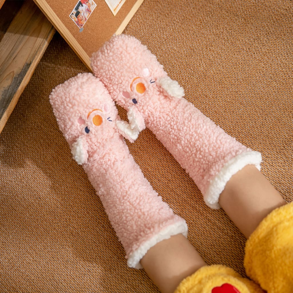 2026 New 3D Animal Plush Floor Socks🧦